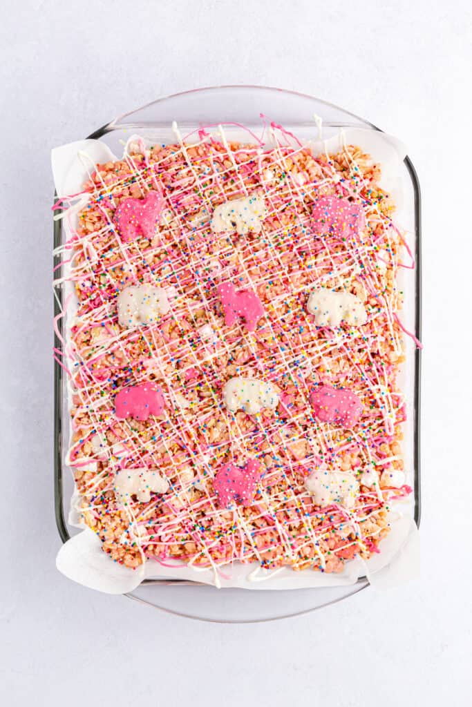 CIRCUS ANIMAL COOKIES RICE KRISPIE TREATS Bake Me a Cookie