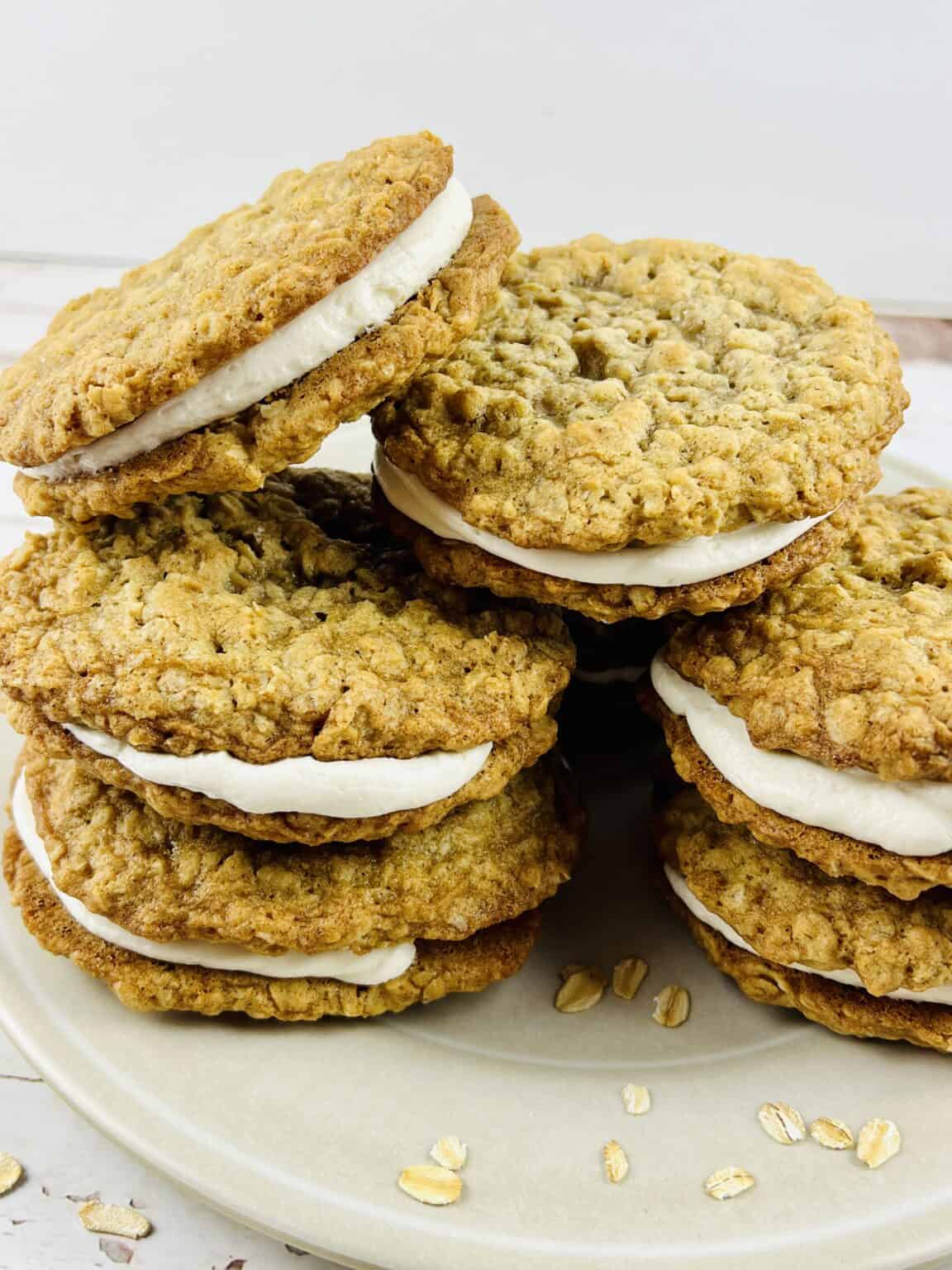 OATMEAL CREAM PIE COOKIES Bake Me a Cookie