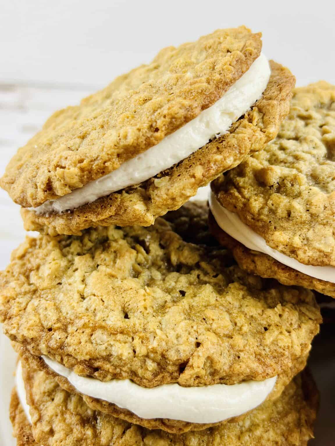 OATMEAL CREAM PIE COOKIES Bake Me a Cookie