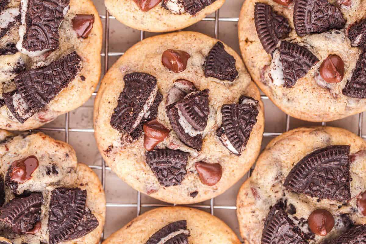 Oreo chocolate chip cookies.