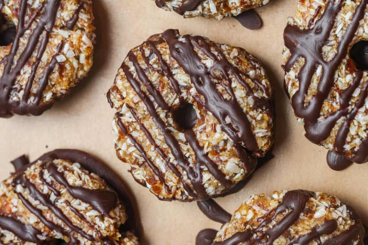 No bake samoa cookies.