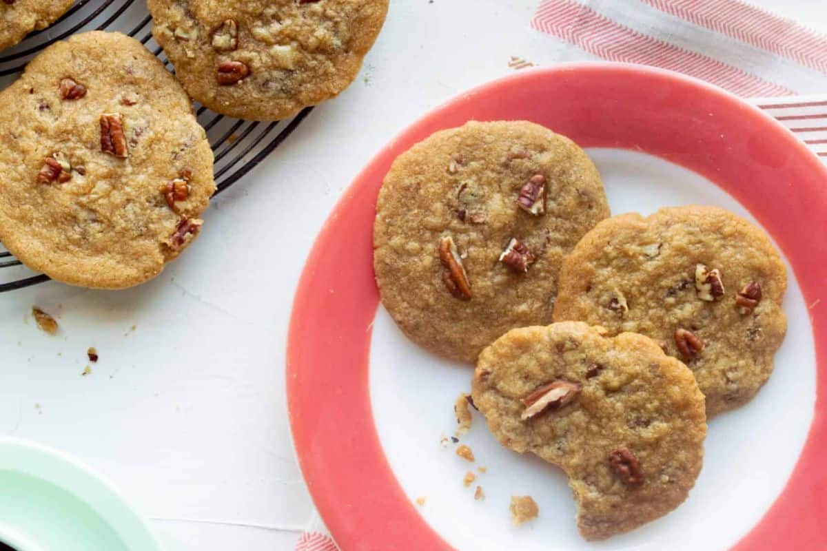 Pecan praline cookies.