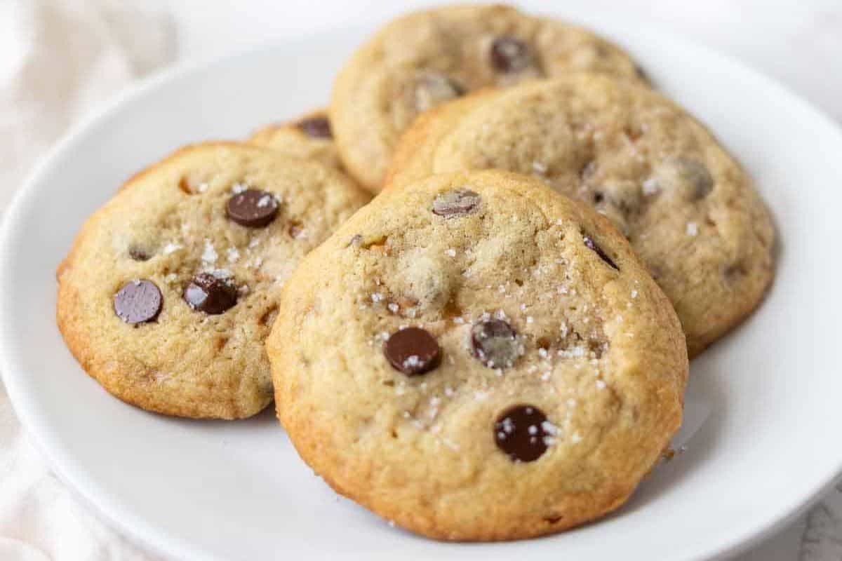 Butter toffee chocolate chip cookies.