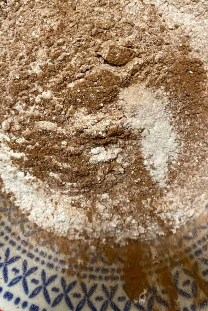 Levain Dark Chocolate Peanut Butter Cookie dry ingredients