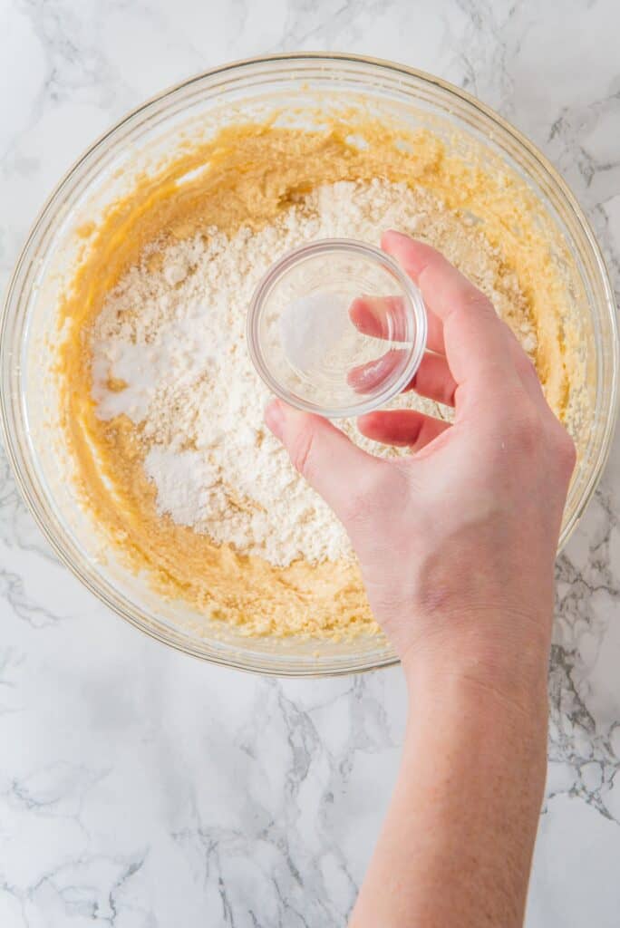 Add baking powder to Sour Cream Brown Butter Cookies base