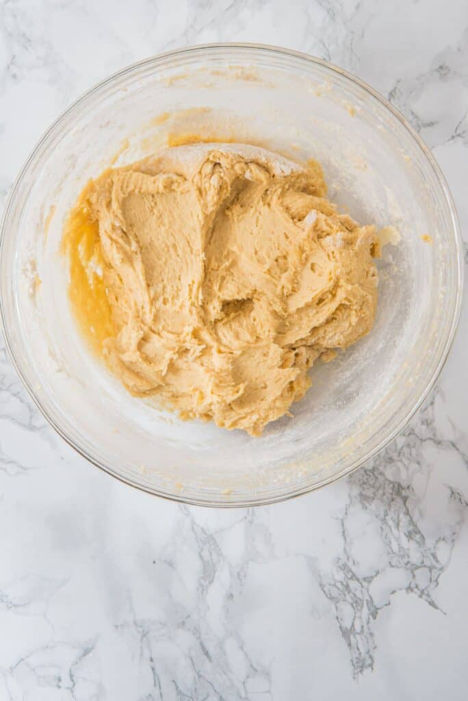 Sour Cream Brown Butter Cookies dough