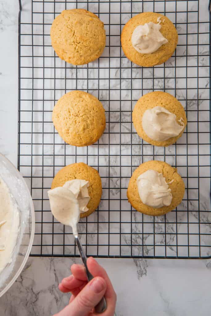 Decorating Sour Cream Brown Butter Cookies
