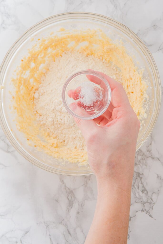 Add salt to Easter Cookies wet ingredients