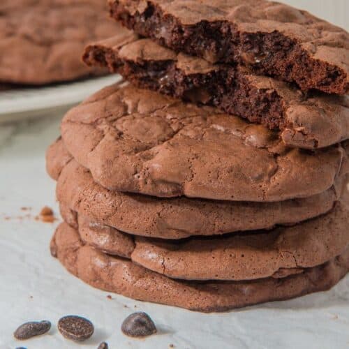 Flourless Chocolate Cake Cookies