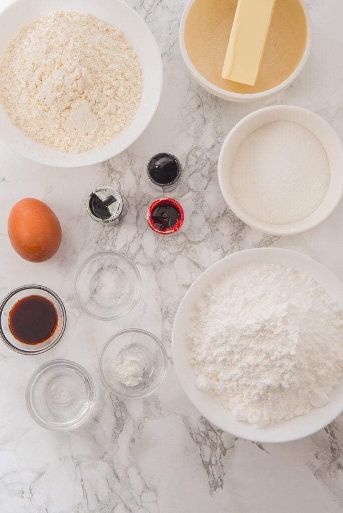 Wicked Themed Birthday Cookies Ingredients