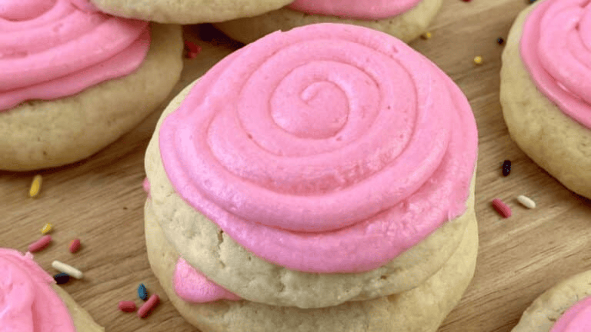 Pink Sugar Cookies Copycat Recipe That Could Win a Bake Sale Blindfolded